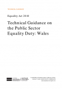 Technical Guidance on the Public Sector Equality Duty: Wales 